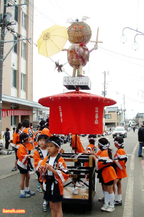 三条まつり15日、大名行列