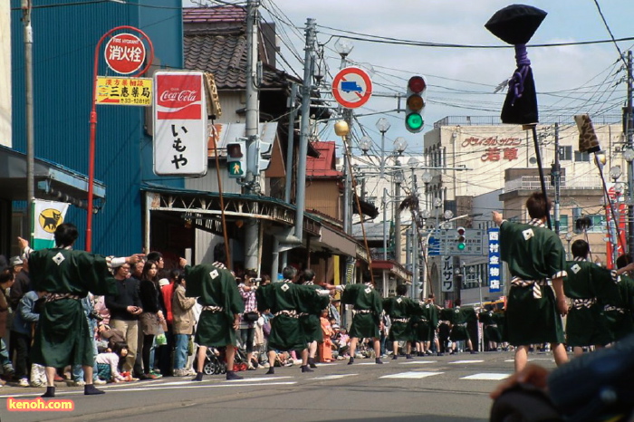 三条まつり15日、大名行列