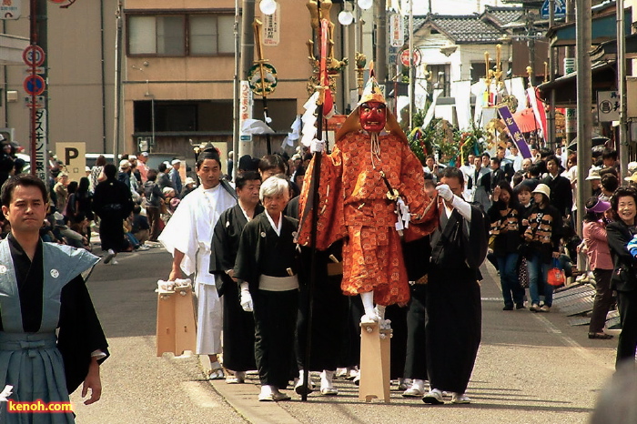 三条まつり15日、大名行列