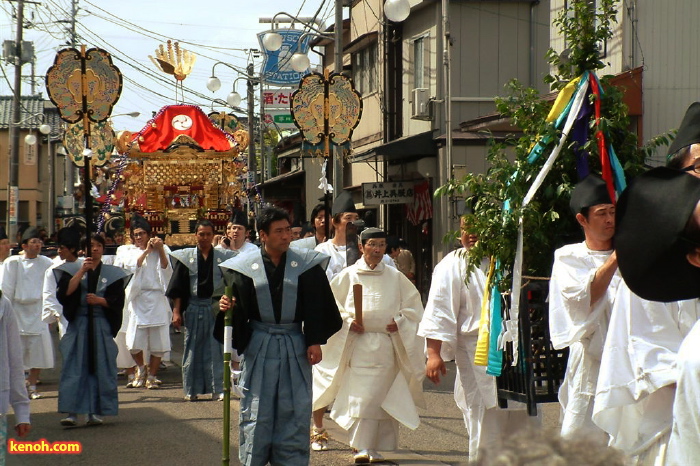 三条まつり15日、大名行列