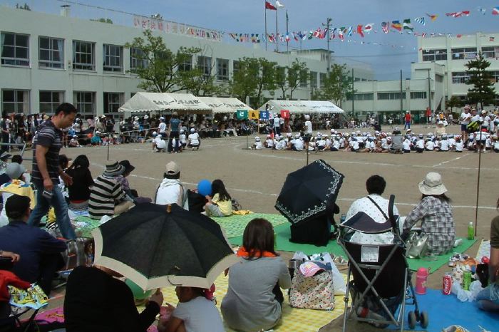 三条市立一ノ木戸小学校の運動会