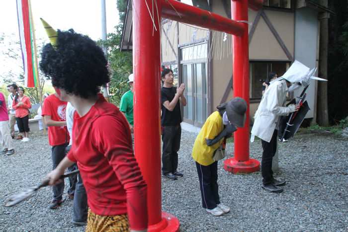 酒呑童子神社に到着