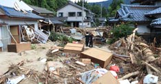燕三条地域から託された支援物資をラブフォーニッポンが村上・関川の被災地へ届ける