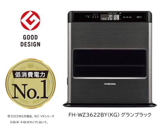 コロナ 石油ファンヒーター ハイエンドモデル WZシリーズ - 季節、空調家電