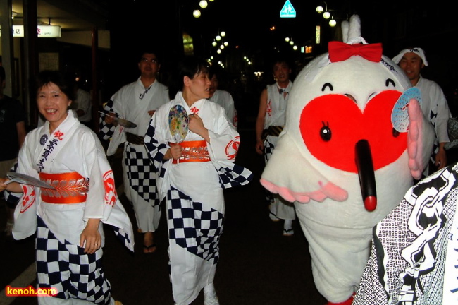 民謡踊り流し