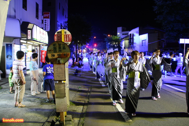 民謡踊り流し