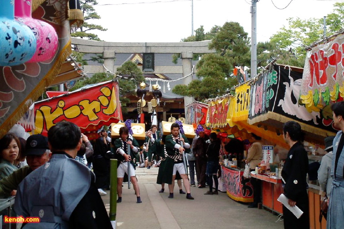 三条まつり15日、大名行列