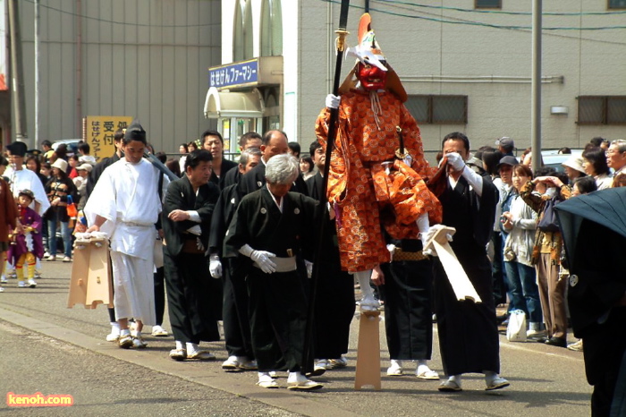 三条まつり15日、大名行列