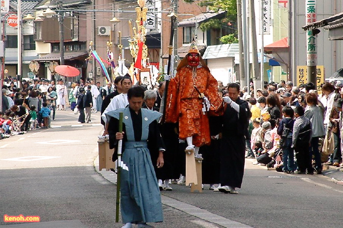 三条まつり15日、大名行列