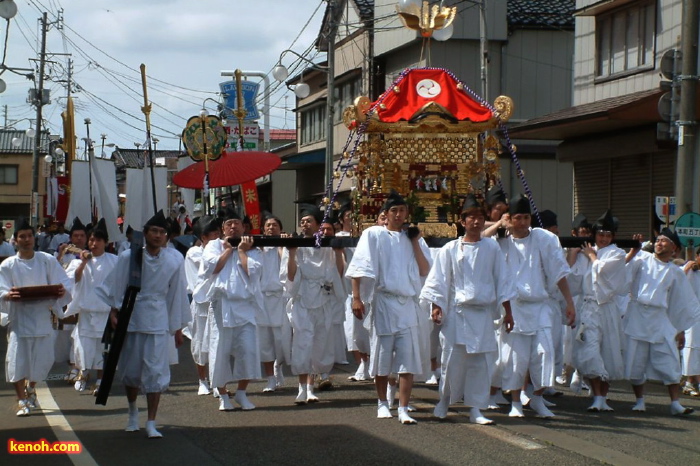 三条まつり15日、大名行列