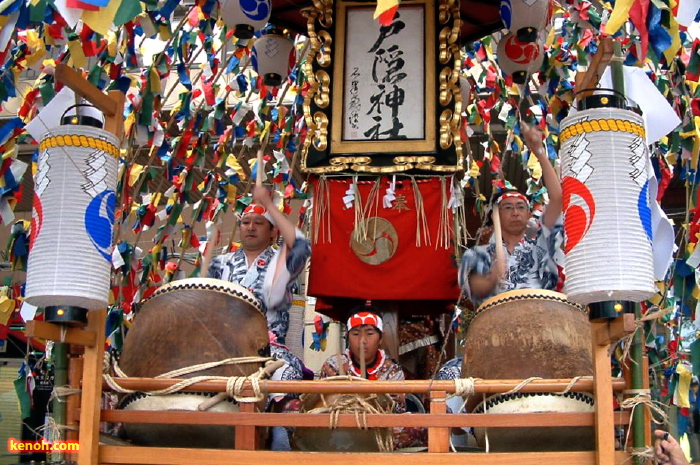 燕市・戸隠神社春季例大祭、木場小路