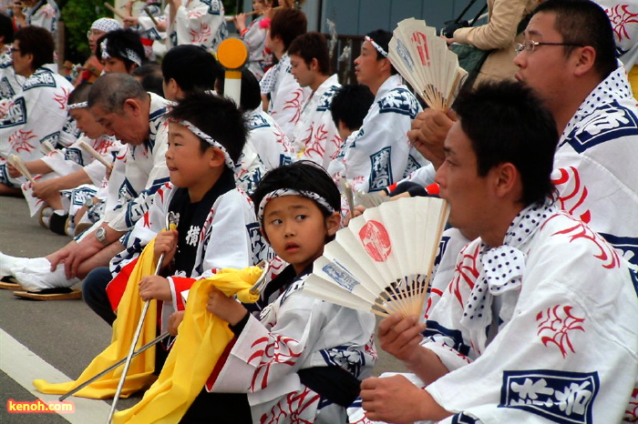 燕市・戸隠神社春季例大祭の宵宮、横町 