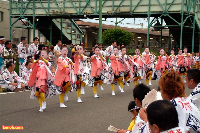 燕市・戸隠神社春季例大祭の宵宮、横町 