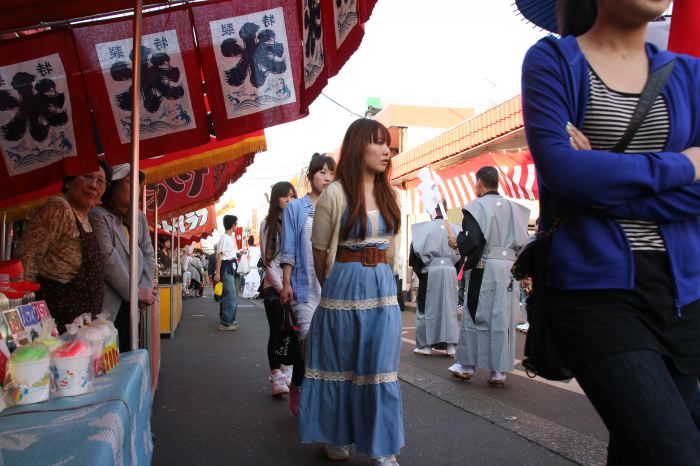 16日の大祭・大名行列