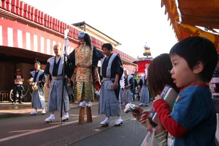 16日の大祭・大名行列