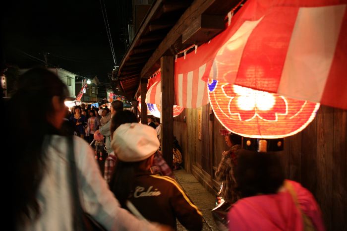 燕市・吉田天満宮祭礼の宵宮