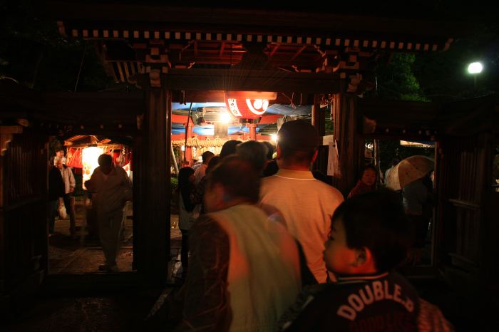 燕市・吉田天満宮祭礼の宵宮