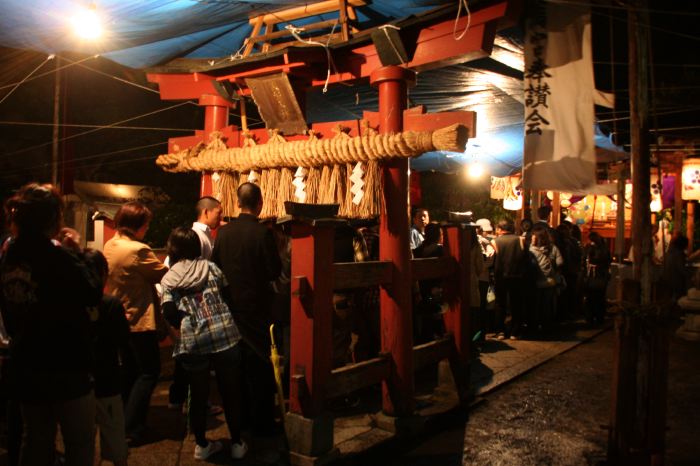 燕市・吉田天満宮祭礼の宵宮