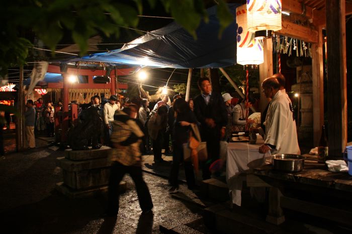 燕市・吉田天満宮祭礼の宵宮