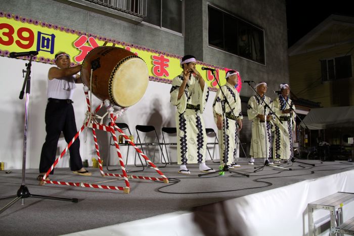 第39回分水まつり1日目、仮装盆踊り大会