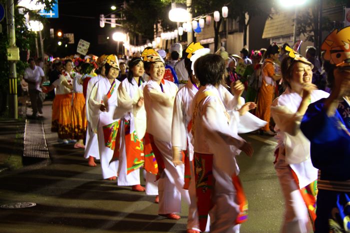 第39回分水まつり1日目、仮装盆踊り大会