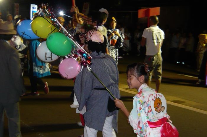 第39回分水まつり1日目、仮装盆踊り大会