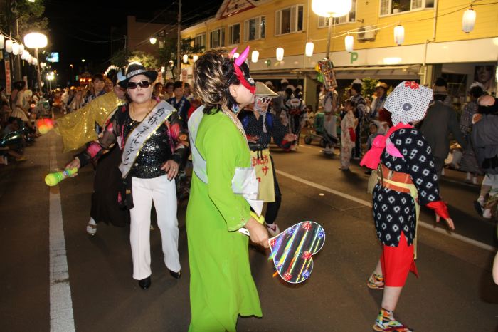 第39回分水まつり1日目、仮装盆踊り大会