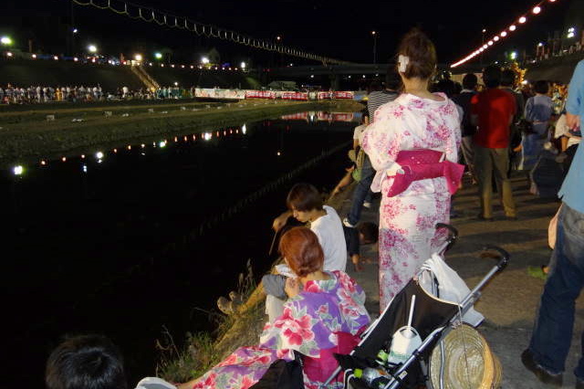 越後加茂川夏祭り