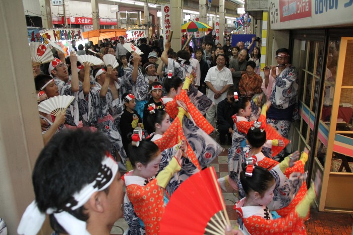 木場小路万灯組の門付け