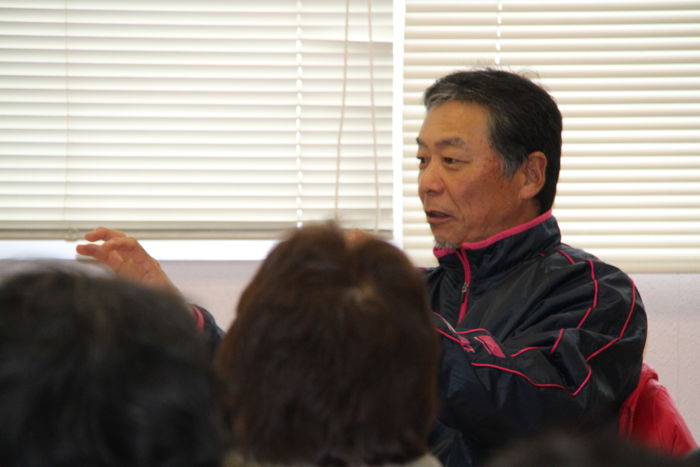 元アルビBC監督、芦沢真矢さんのトークショー