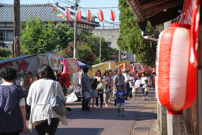 まつりの露店