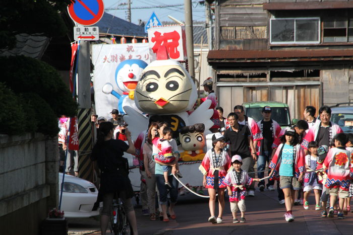 こども山車行列