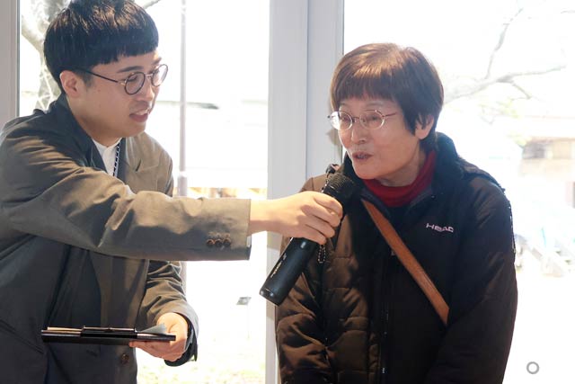 �C���^�r���[���󂯂�n�ӂ���